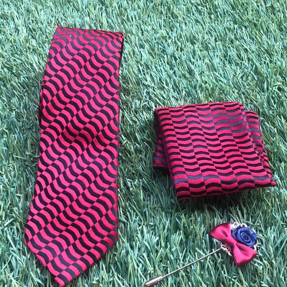 ZODEX Other - 3 piece tie set❤️💙